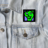 ワイシャツのためのTARDO CAT PIN 缶バッジ (インサイチュ)