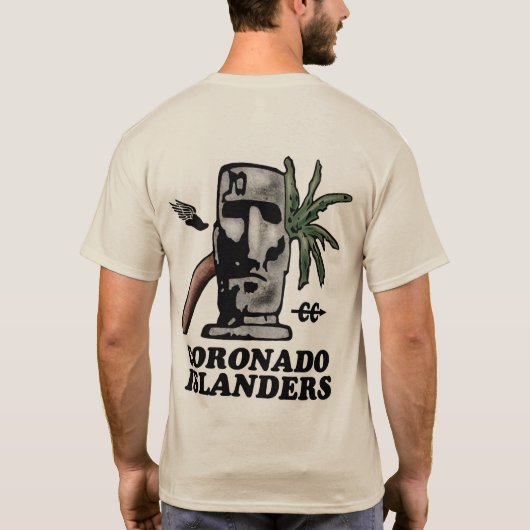 ワイシャツのテンプレート2つの本当のスポーツだけ Tシャツ (裏面)