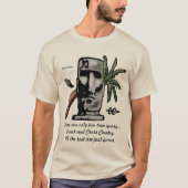 ワイシャツのテンプレート2つの本当のスポーツだけ Tシャツ (正面)