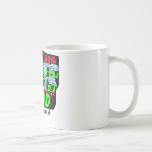 ワイシャツのデザインZAZZLE DIMENSIA、トムFitzgerald コーヒーマグカップ (右)