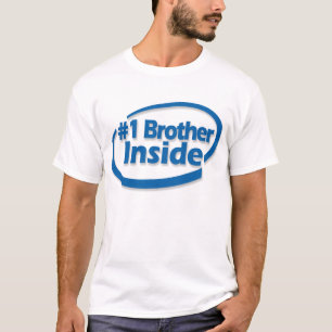 ワイシャツの中の#1兄弟 Tシャツ
