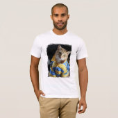 ワイシャツの猫 Tシャツ (正面フル)