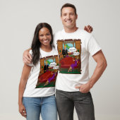 ワイシャツの胸の健康なチョコレート Tシャツ (ユニセックス)
