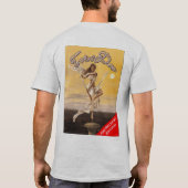 ワイシャツの胸ダニエル Tシャツ (裏面)