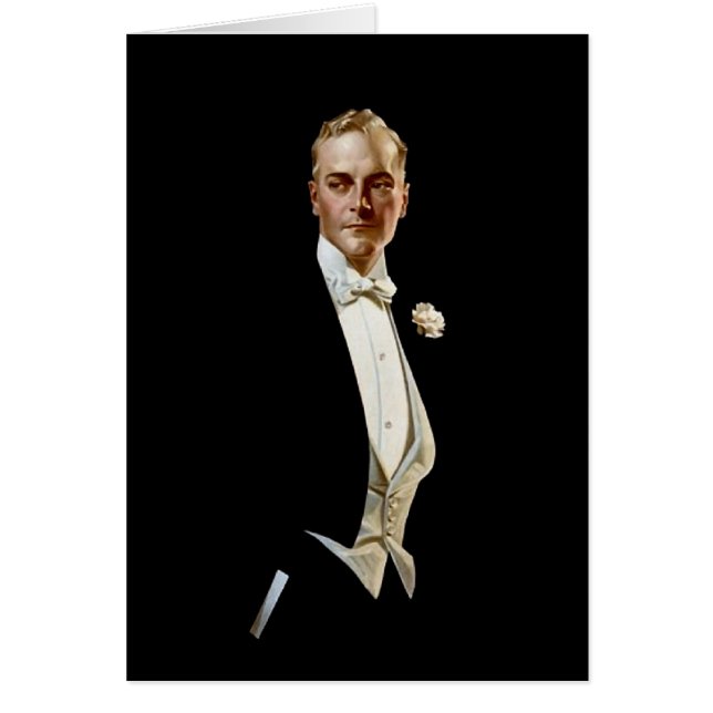 ワイシャツの襟Ad by Leyendecker (正面)