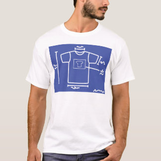 ワイシャツの青写真 Tシャツ