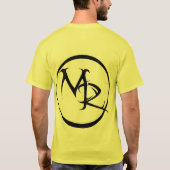ワイシャツの黄色 Tシャツ (裏面)