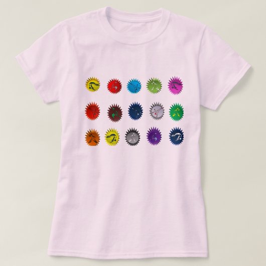 ワイシャツのcapoeiraは武道の斧に点を打ちます tシャツ (デザイン正面)