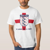 ワイシャツのTシャツのイギリスのアシカ Tシャツ (正面)