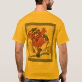 ワイシャツを広告するヴィンテージ Tシャツ (裏面)