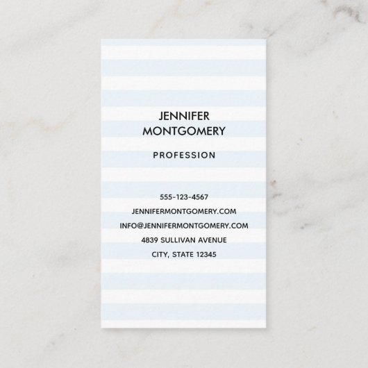 ワイシャツを着たかわいいナマケモノ 名刺 (裏面)