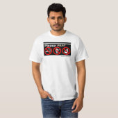 ""ワイシャツを祈って下さい Tシャツ (正面フル)