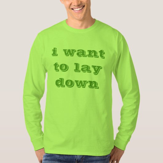 ワイシャツを置いて下さい Tシャツ (正面)