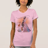 ワイシャツを育てって下さい Tシャツ (正面)