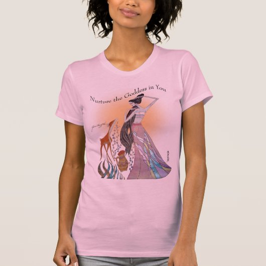 ワイシャツを育てって下さい Tシャツ (正面)