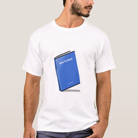 ワイシャツを読む方法 Tシャツ (正面)