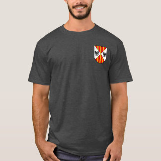 ワイシャツシシリーの紋章付き外衣の王国 Tシャツ