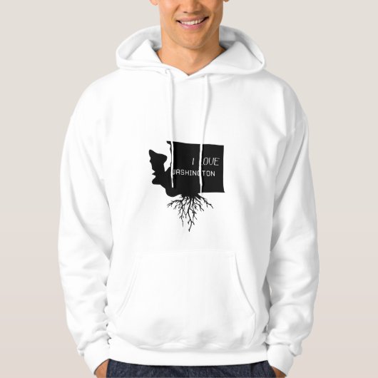 ワイシャツ素晴らしとワシントン行きの パーカ (正面)