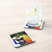 ワイシャツ顔のコースターを得て下さい コースター (右側)