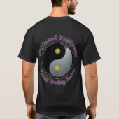 ワイシャツ1を競争させているチーム Tシャツ (裏面)