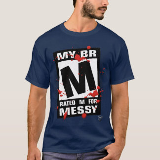 ワイシャツ-きたないのための評価されるM Tシャツ
