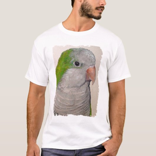 ワイシャツ-クエーカー教徒のオウム Tシャツ (正面)