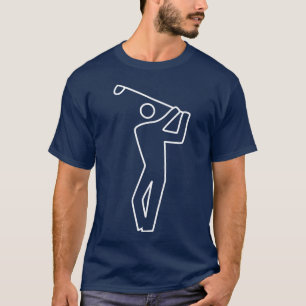ワイシャツ-ゴルファー Tシャツ