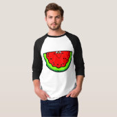 ワイシャツ-スイカ Tシャツ (正面フル)