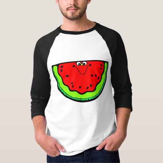 ワイシャツ-スイカ Tシャツ (正面)