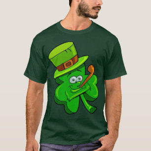 ワイシャツ-セントパトリックの日のクローバー Tシャツ