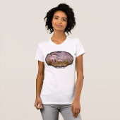 ワイシャツ-ユニコーンの春の開花 Tシャツ (正面フル)