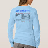 ワイシャツ-女性--を台無しになって下さい Tシャツ (裏面)