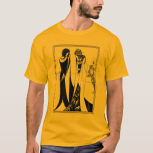 ワイシャツ: Beardsleyのイラストレーション-ジョンおよびSalomé Tシャツ