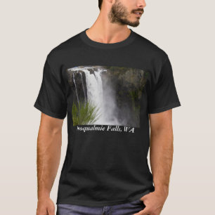 ワイシャツ: Snoqualmieの滝、WA Tシャツ