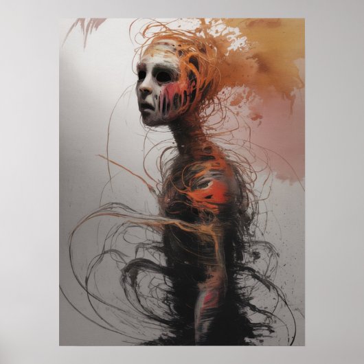 ワイスイン開花 – シュールレアル・ダーク・ファンタジー ポスター (正面)