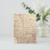 ワイスコンシンの地図、組立地区を示す ポストカード (スタンド正面)