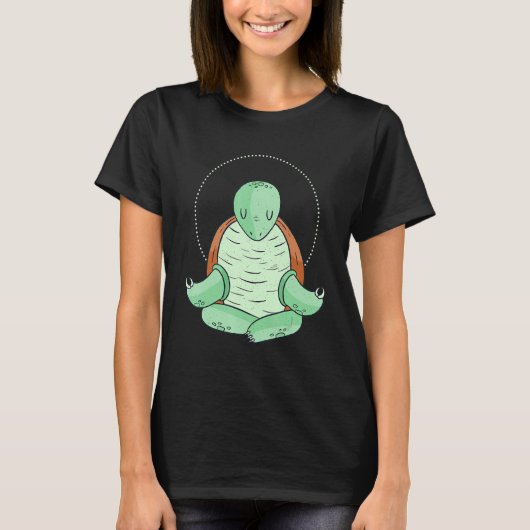 ワイスタートルヨガめい想ズ Tシャツ (正面)