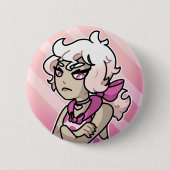 ワイステリア 缶バッジ (正面)