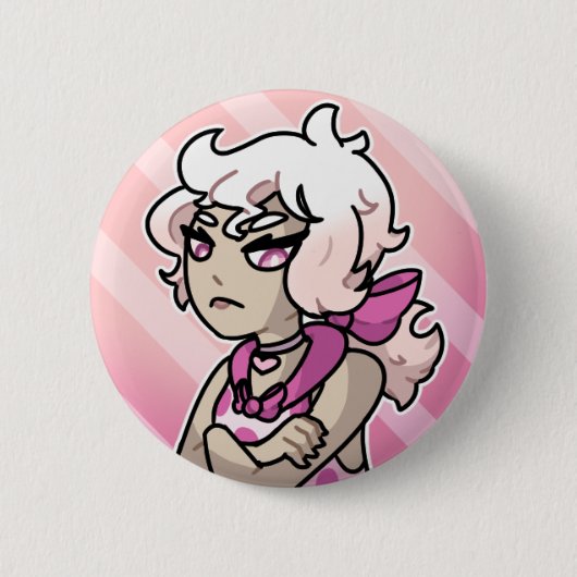 ワイステリア 缶バッジ (正面)