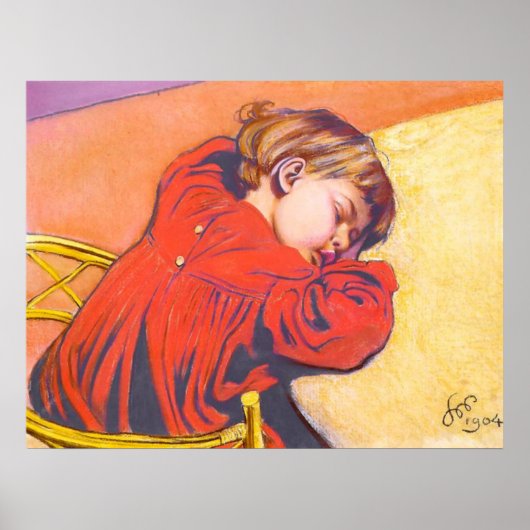 ワイスピアンスキー， Sleeping Stas, 1904 ポスター (正面)