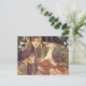 ワイスピアン妊婦のスキー， 1905 ポストカード (スタンド正面)