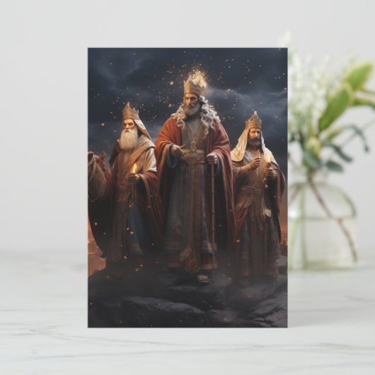 ワイスマンクリスマスカード3枚 シーズンカード (スタンド正面)