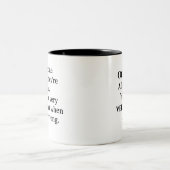 ワイズおもしろいことわざ ツートーンマグカップ (中央)