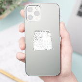 ワイズのワイズの色へのマットステッカー シール (スマートフォン)