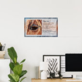 ワイズやる気を起こさせるワンのポスター、©キム・マッゲルロイ ポスター (ホームオフィス)