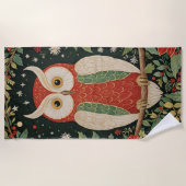 ワイズウィンターウォッチャー ビーチタオル (正面)