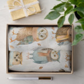 ワイズウィンターキャラクターフクロウ 薄葉紙 (ギフト)