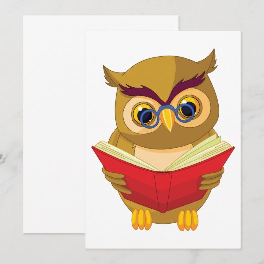 ワイズウ読ルは本の招待状 招待状 (正面/裏面)