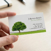 ワイズオークツリーシンボル – プロフェッショナルツリーサービス 名刺