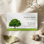 ワイズオークツリーシンボル – プロフェッショナルツリーサービス 名刺